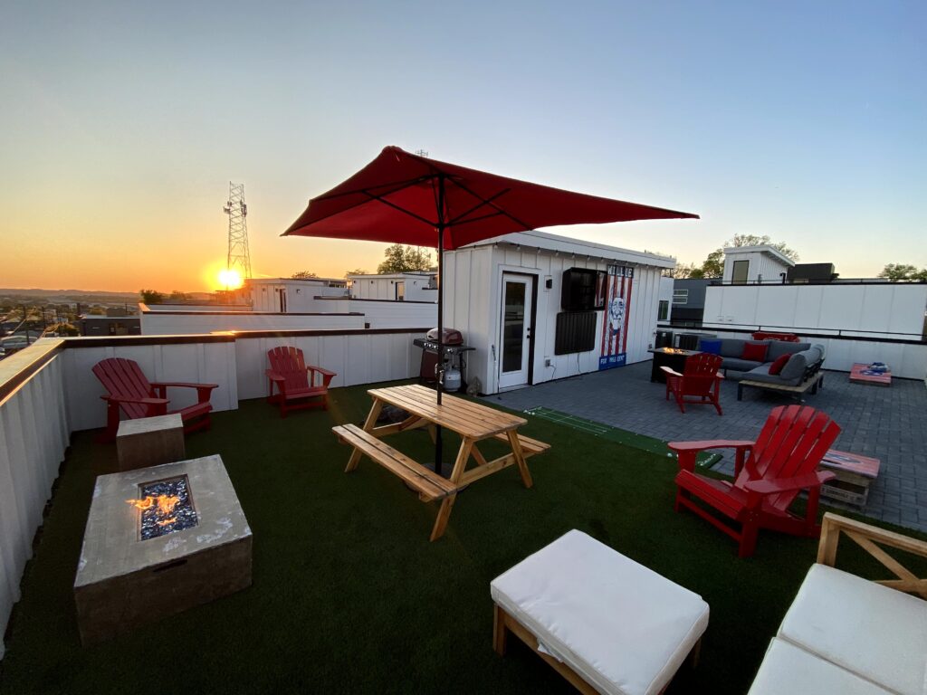 Vacation Rental Nashville Rooftop Getaway